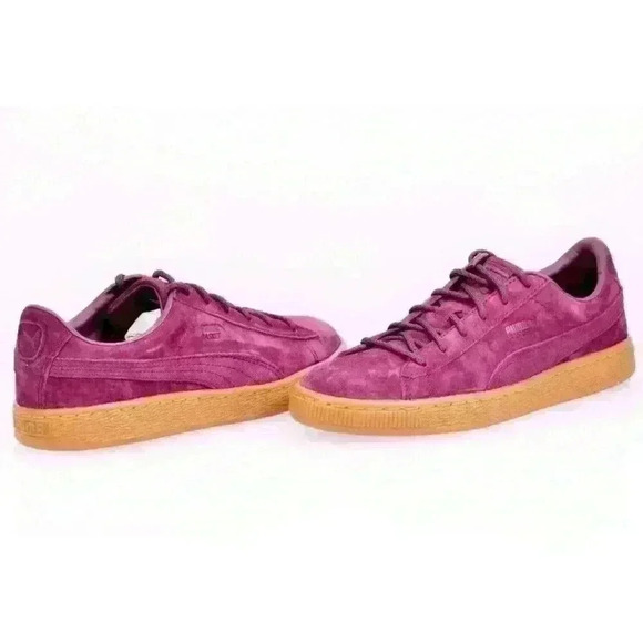 NEW NIB Boys' GS Youth Puma Basket Classic Winterized Winetasting Size 6.5C - Picture 4 of 7